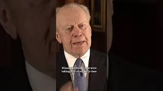 Gerald Ford Pardoning Richard Nixon