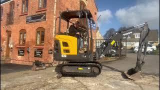 2018 Volvo EC15D Excavator Stock No 5841