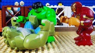 Lego Avengers IRONMAN HULK Prison vs Super Villains Final Battle