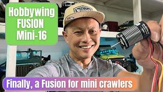 Hobbywing Fusion Mini-16 brushless motor for mini crawlers - motor and esc combo in one