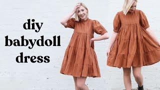 DIY Babydoll Dress  Making Outfits From Instagram