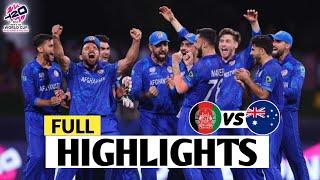 Afghanistan vs Australia ICC T20 World Cup 2024 Match Highlights  AFG Vs AUS Highlights