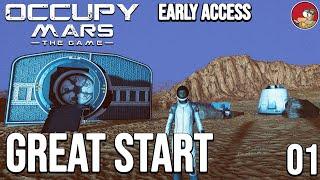 How to have a great start  Occupy Mars The Game - Early Access - Ep 01