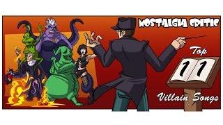 Ностальгирующий Критик - Топ 11 Злодейских песен  Nostalgia Critic - Top 11 Villain Songs rus vo