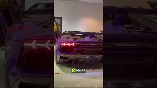 Check Out Burna Boy‘s New Lamborghini   Listen To The Roar #burnaboy #afrobeats #explore #GQBuzz