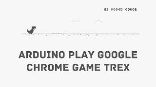 Arduino Pro micro play google chrome game trex