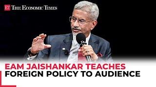 EAM Jaishankar teaches foreign policy to audience on Sri Lanka Bangladesh Urge you not to…