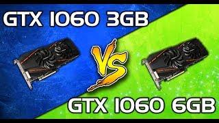GTX 1060 3GB vs GTX 1060 6GB - COMPARISON
