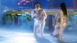 Balakrishna Divya Bharathi Superhit Rain Song  Dharma Kshetram Movie Songs  Telugu Movie Songs