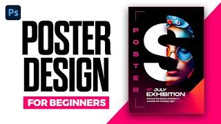 Poster Design Photoshop Tutorial for Beginners - v6