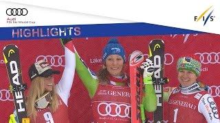 Highlights  Ilka Stuhec completes double in Lake Louise  FIS Alpine