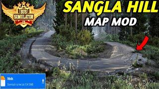 Map Mod Bussid 4.2 - Released Sangla Hill Road  Map Mod For Bus Simulator Indonesia।Bussid Mod Map
