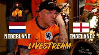 Nederland - Engeland I LIVE Bij Andy Thuis op de Bank Met Royston Drenthe & Glenn Helder
