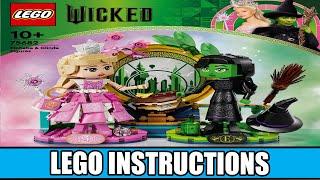 LEGO 75682 Instructions - Part One - Elphaba & Glinda Figures - Wicked