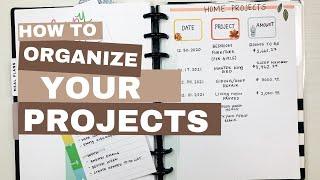 How to Organize your Projects