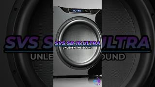 UNLEASH the sound. SVS SB-16 ULTRA subwoofer. #subwoofers #speakers #audio