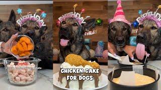 Chimkin Cake For Dogs Recipe