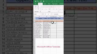 How to Easily Change Text Case in Excel Upper Lower Proper