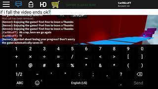 If i fall the video ends Longest obby remastered