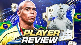 95 TOTY ICON RONALDO PLAYER REVIEW  FC 24 Ultimate Team