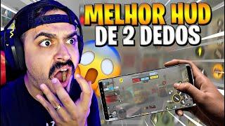 MELHOR HUD de 2 DEDOS COD MOBILE ATUALIZADA - PARA PEGAR LENDÁRIO RAPIDO no CALL OF DUTY MOBILE