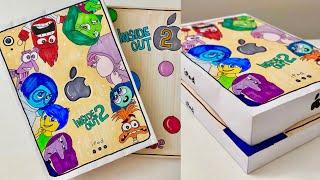 ️tutorial️ iPad x Inside Out 2 unboxing + tutorial  How to make paper ipad  asmr