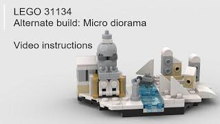 LEGO 31134 MOC Alternate Build with Instructions Micro diorama