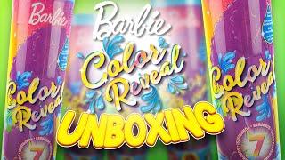 Barbie Color Reveal 7 Suprises Unboxing  Top Toy Picks for Kid  Opening  Kids World