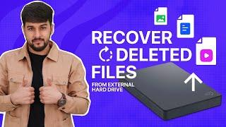 How to Recover Data from External Hard Drive  Recover Deleted Files from External Hard Drive