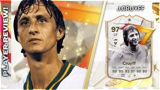 BEST CARD IN THE GAME 97 RATED GOLAZO JOHAN CRUYFF PLAYER REVIEW - EA FC24 ULTIMATE TEAM
