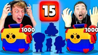 15 VERBLEIBENDE GEGENSTÄNDE in MEGA BOX  1000x MEGA BOX OPENING BATTLE  Brawl Stars deutsch