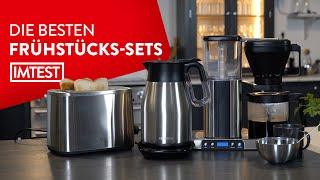 Toaster Wasserkocher Kaffeemaschine Test Review  Das beste Frühstücks-Set im Test  deutsch