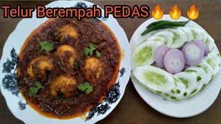 Telur masak Berempah PEDAS️️️