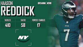 NEW YORK JETS Haason Reddick ᴴᴰ