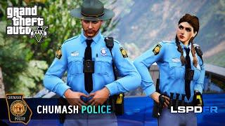Berserk Traffic Drunk Partner - Chumash Police Department - GTA 5 LSPDFR No Commentary 152