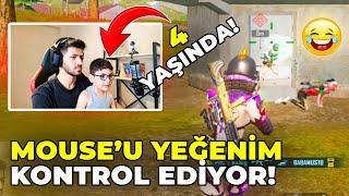 MOUSEU 4 YAŞINDAKİ YEĞENİM KONTROL ETTİ  PUBG MOBILE