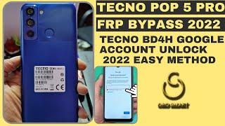 Tecno Pop 5 Pro FRP Bypass Without Pc  Tecno BD4h Google Account Unlock