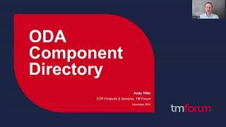 TM Forum ODA Component Directory User Guide