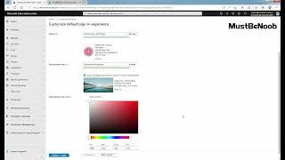 SC-300 LAB2. Configure Company Branding in Microsoft Entra ID