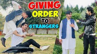 Giving Order To Strangers @MastiPrankTvOfficial