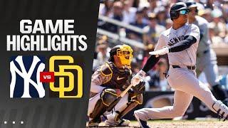 Yankees vs. Padres Game Highlights 52624  MLB Highlights