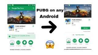 How to download PUBG on any older android devices