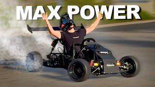 Insane Electric GoKart at Full Power + NEW Headquarters?