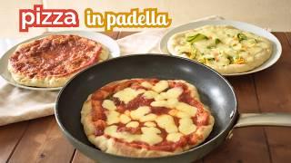 Pizza in padella - pizza con cottura senza forno perfetta per lestate