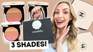 NEW CHANEL LES BEIGES HEALTHY GLOW SUN-KISSED POWDER  Light & Medium Coral Rose Gold REVIEW 2024