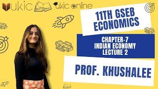 11th GSEB Economics Chapter-7 Lec 2  Class 11  Session 2022-23  UKIC  Prof. Khushalee Kachchhy