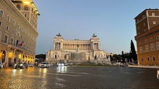 Rome Evening Walking Tour to Victor Emmanuel II Monument