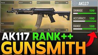 BEST AK117 GUNSMITH IN CALL OF DUTY MOBILE  AK117 RANK BUILD FOR COD MOBILE 