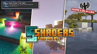 5 SHADERS TERBAIK MIRIP RTX DAN BSL TERBARU - Di Minecraft 1.21  RenderDragon Low End Mobile Device