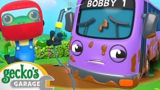 Zig Zag Bobby  Geckos Garage  Trucks For Children  Cartoons For Kids